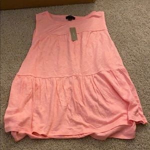 J. Crew tiered linen tank